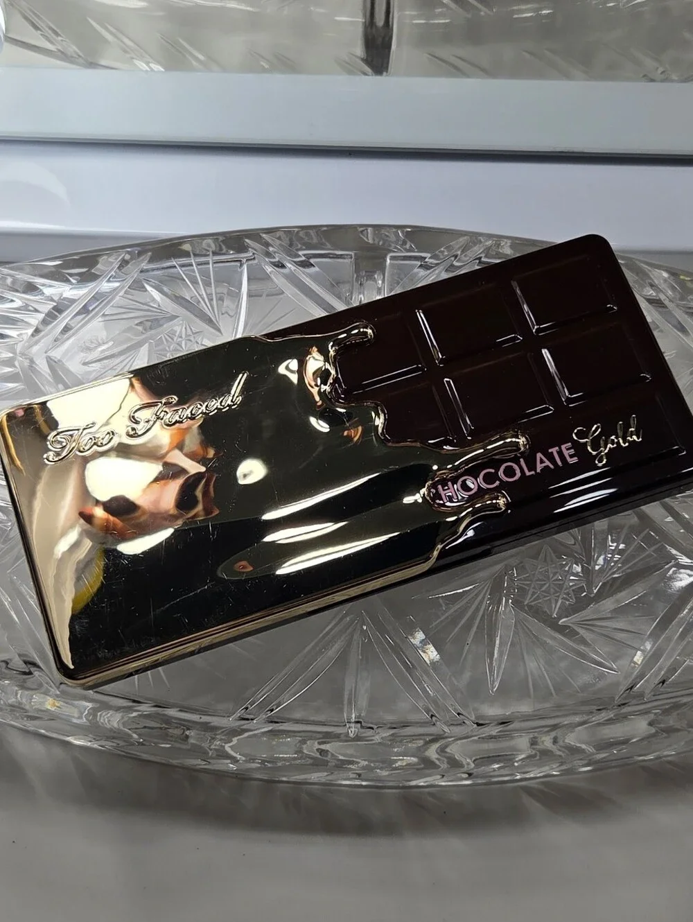 Too Faced Chocolate Gold Eyeshadow Palette NEW UNUSED Discontinued